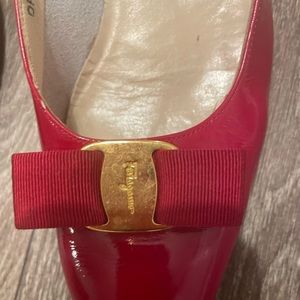 Ferragamo classic pumps.  Good condition! 1.25 block heel. Make an offer.